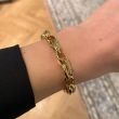 Be | Bracelet Yellow Gold | Double Anchor