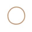 Sundrops | Flex Bracelet Pinkgold Braid | 2.8mm