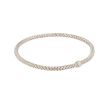 Sundrops | Flex Bracelet Whitegold Braid | 2.8mm
