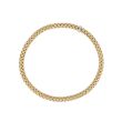 Sundrops | Flex Bracelet Yellowgold Braid | 3.7mm