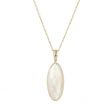 Sundrops | Necklace 14 Carat Yellow gold | Mother of Pearl