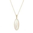 Sundrops | Necklace 14 Carat Yellow gold | Mother of Pearl