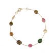 Sundrops | Bracelet 14 Carat Yellow gold | Tourmaline