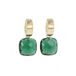 Varivello Fine Line | Yellow Gold Earrings | Half Bold