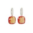 Varivello Fine Line | White Gold Earrings | Diamonds 0.32ct