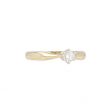 W | Diamond Solitaire Ring Yellow Gold | 0.20ct