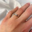 W | Diamond Solitaire Ring 4 Claws White Gold | 0.20ct