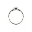 Yeva | Ring 14 Carat White Gold | Diamonds & Sapphire Baguette