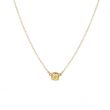 Gioia | Necklace 14 Carat Yellow gold | Citrine 6 x 6 mm