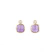 Sundrops | Earrings | Diamond - Amethyst