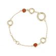 Sundrops | Bracelet 14 Carat Yellow gold | Hessonite