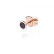 Burato Gioielli | Earring XS Chocolate Paillette | 4 mm
