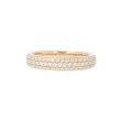 Be | Yellow Gold Ring | 0.47ct Diamonds Pavé