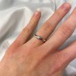W | Diamond Alliance Ring White Gold | 0.10ct