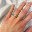 W | Diamond Alliance Ring White Gold | 3 x 0.10ct