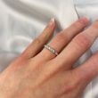 W | Diamond Alliance Ring White Gold | 5 x 0.05ct