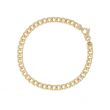 Be | Bracelet Yellow Gold | Gourmette