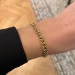 Be | Bracelet Yellow Gold | Gourmette