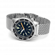 Squale 1521 Militaire Polished Milanaise | 42mm 1521MILBL.ME20