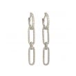 Lux | Earrings White gold diamond | Closed forever