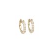 Lux | Earrings Yellow Gold | Diamond