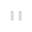 Be | White Gold Earrings | 0.50ct Diamonds Pavé