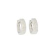 Be | White Gold Earrings | 0.50ct Diamonds Pavé