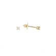 W | Diamond Ear studs Yellow Gold | 0.10ct