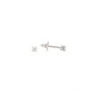 W | Diamond Ear studs White Gold | 0.10ct