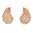 Unique Piece | Pink Gold Earrings | Diamond Pavé