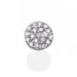 Burato Gioielli Big White Diamonds oorsteker Diamant (BP741)