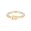 KEK | Ring 14 Carat Yellow gold | Diamond Eye 0.04ct