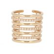 Unique Piece | Pink Gold Ring | Diamonds