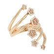 Unique Piece | Pink Gold Ring | Diamond Stars