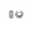 Be | Earrings 14 Carat White gold | Ø17 mm