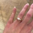 Sundrops | Ring Yellow Gold | Pearl & Diamonds