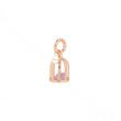 BRON | Maki  Pink Gold Pendant | Lila Sapphire