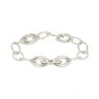 Be | White Gold Bracelet | 19 cm