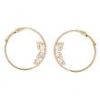 Unique Piece | Pink Gold Earrings | Diamonds