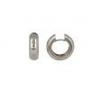 Be | Earrings 14 Carat White gold | Round