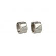 Be | Earrings White gold | Straight