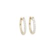 Lux | Earring Yellow Gold | Diamond