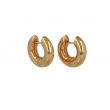 Be | Earrings Pink gold | Round