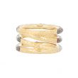 Gucci Snake Ring | 18kt Yellow Gold | Diamonds - Topaz - Sapphire