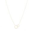 Dot | Necklace Yellow Gold | Rings