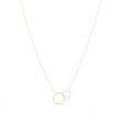 Dot | Necklace Yellow Gold | Rings