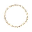 Dot | Yellow Gold Bracelet | Horseshoe Fantasy 19cm