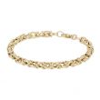 Be | Bracelet Yellow Gold | Byzantine Chain