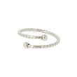 Dot Ring | White Gold | Spiral