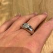 Be | Ring White Gold | Diamond Square